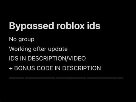 luvvv) "Still working after the new update dhbarbarbie robloxbarbieidcodes audiomaker robloxids robloxaudiomakers roblox". . Roblox ids working after update